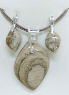 Conjunto grande Colar e brincos
